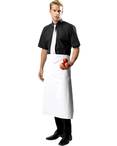 Bistroschürzen 100 x 90 cm schwarz AKTION