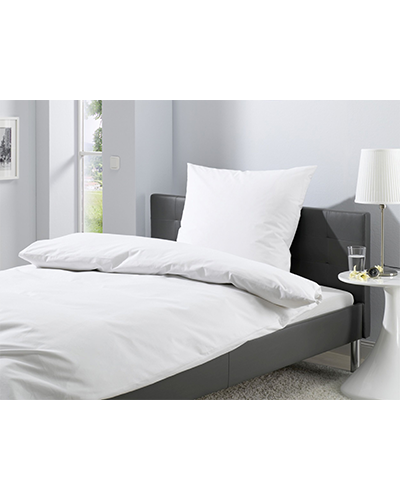 Hotelbettwäsche Linon glatt uni